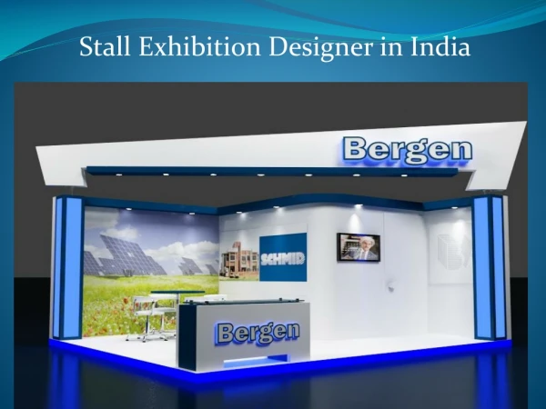 Stall Exhibition Designer in India