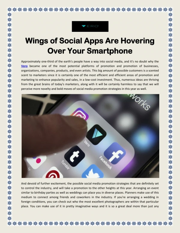 Wings of Social Apps Are Hovering Over Your Smartphone