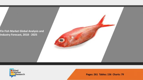 Fin Fish Market Global Opportunity Analysis and Industry Forecast, 2018 - 2025