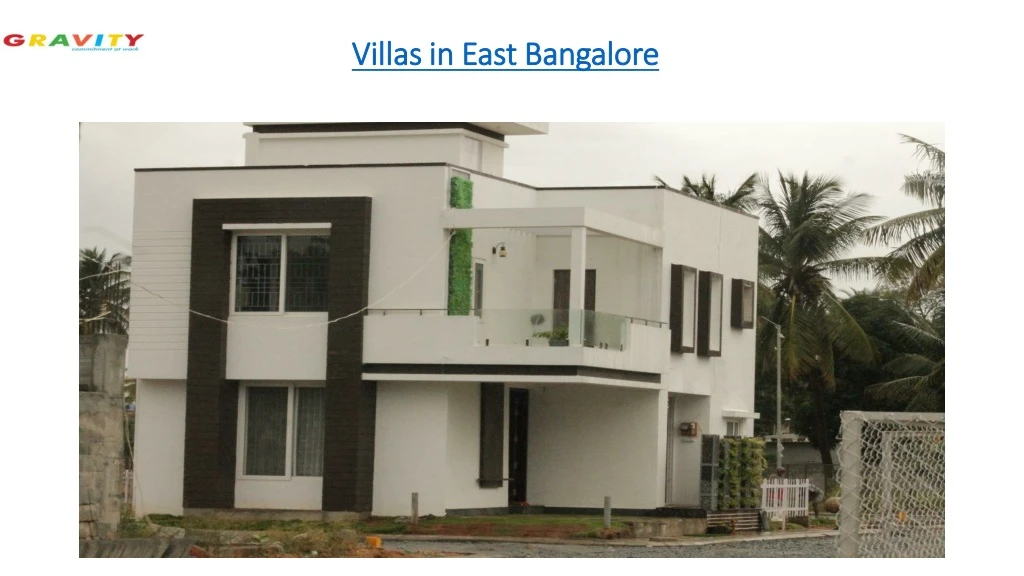 villas in east bangalore