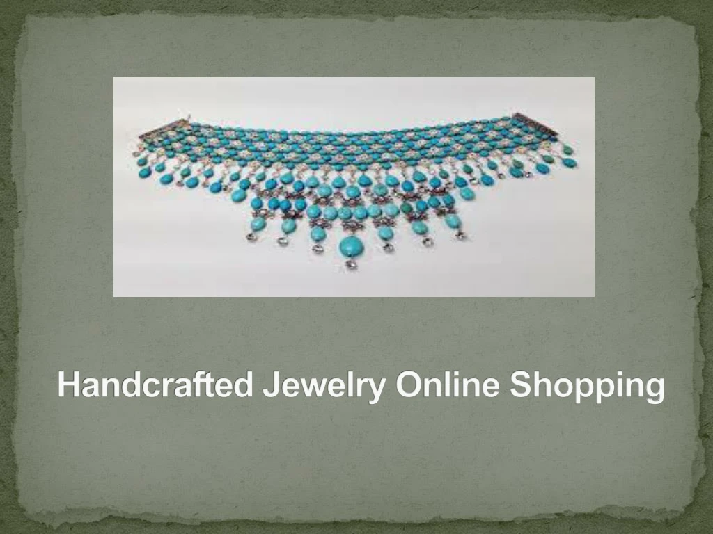 handcrafted jewelry online shopping