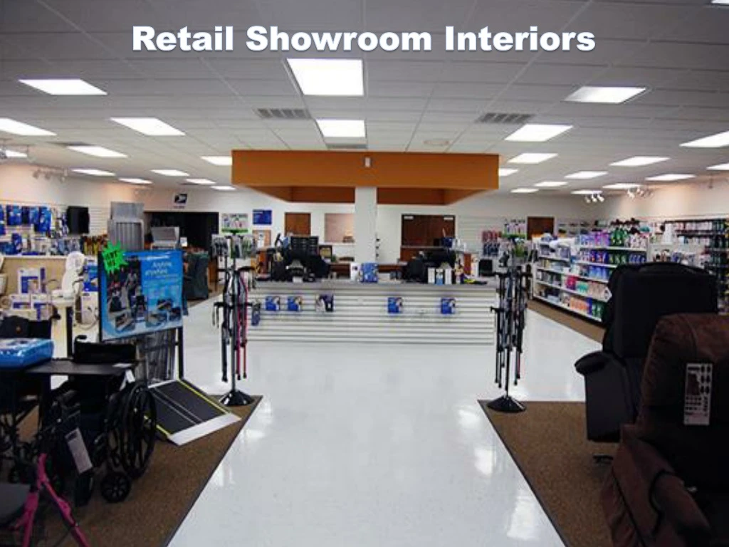 retail showroom interiors