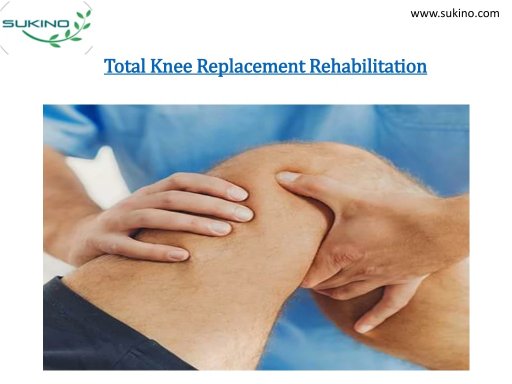 total knee replacement rehabilitation