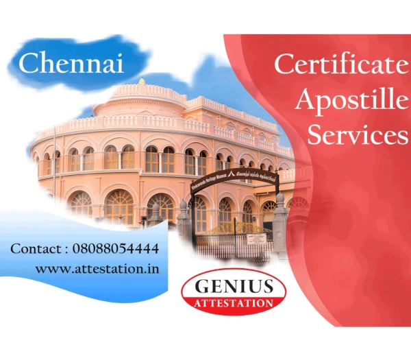 Apostille services in Chennai