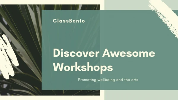 Amazing Workshops in Australia - ClassBento