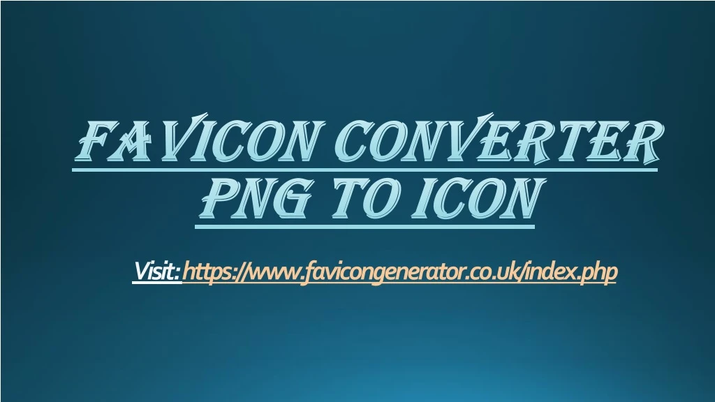 favicon converter png to icon