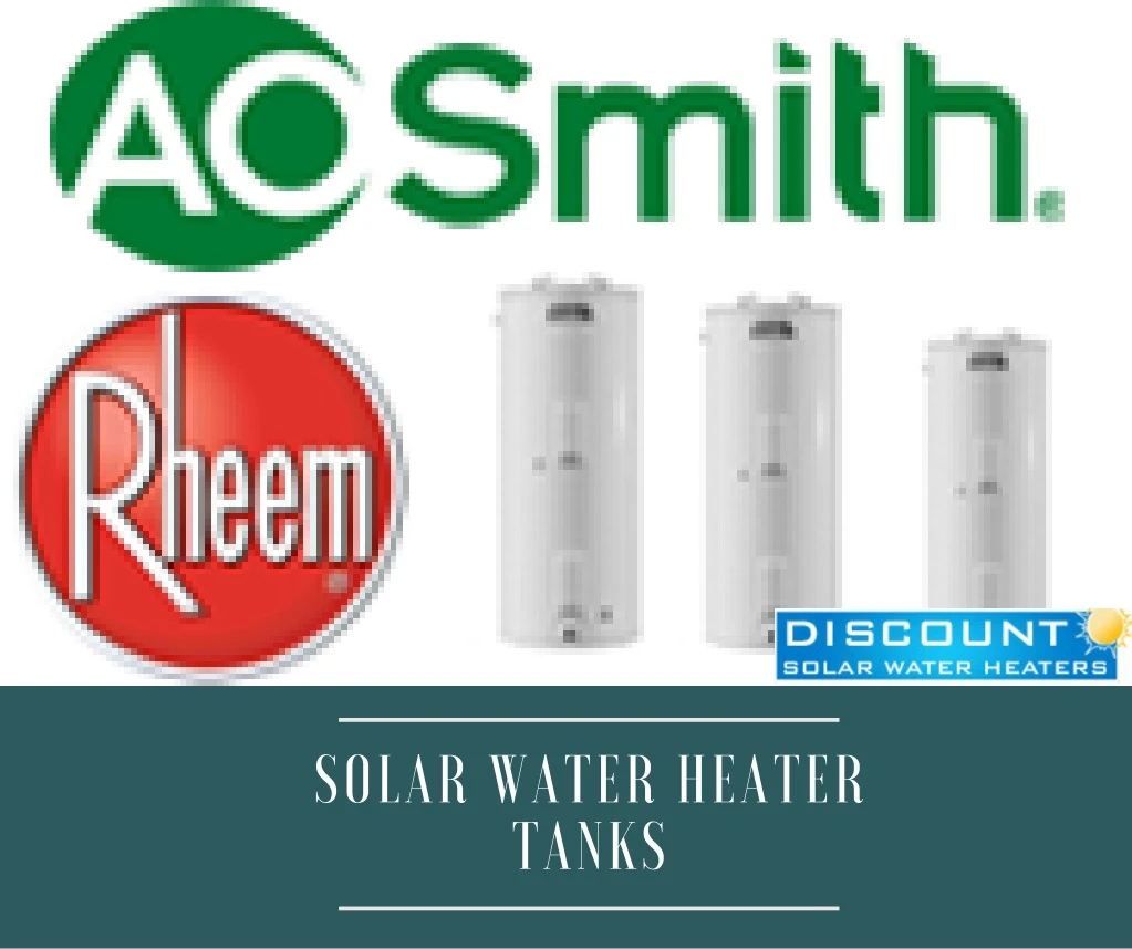 solar water heater tanks