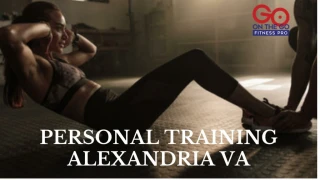Personal Training Alexandria Va - slide 1
