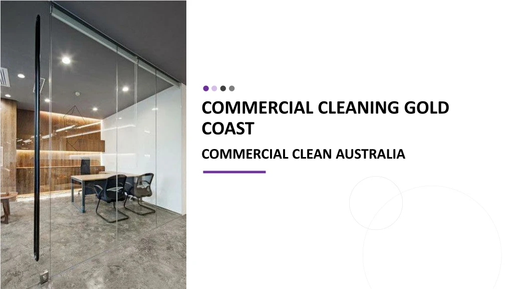 commercial cleaning gold coast