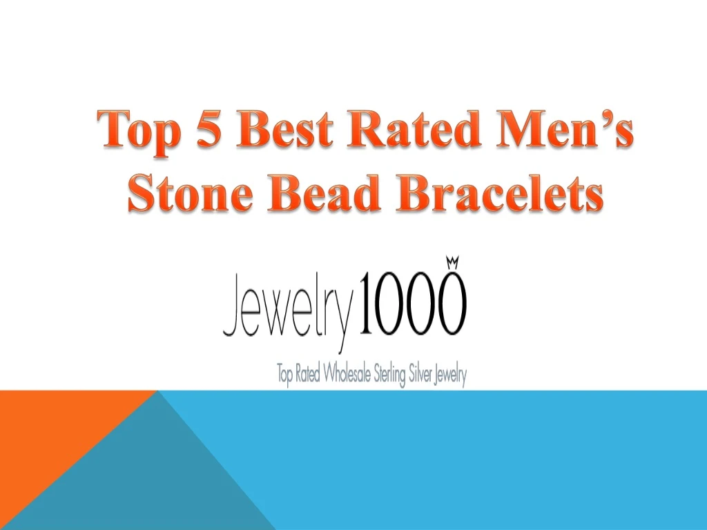 top 5 best rated men s stone bead bracelets