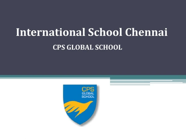 International School Chennai
