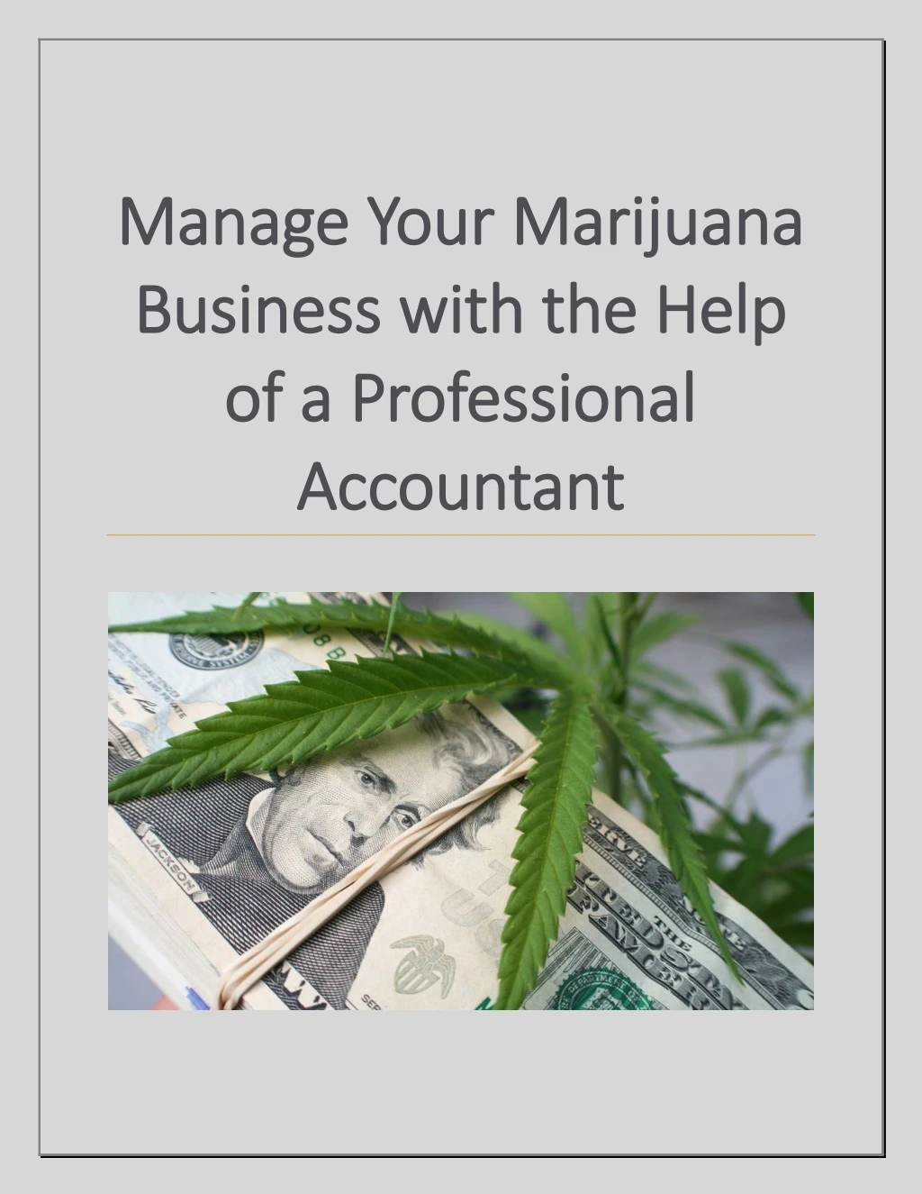 manage manage your marijuana your marijuana