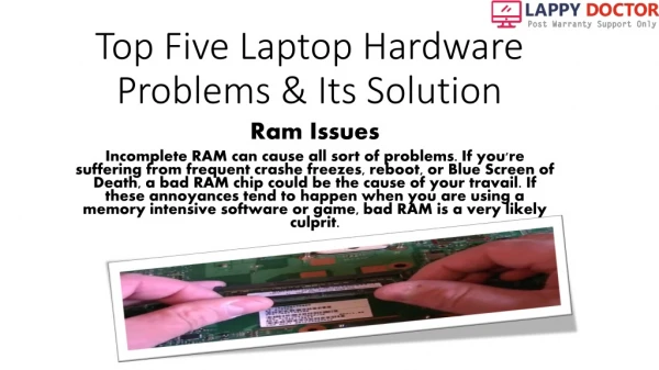 The Five Best Hardware Solution By Lappy Dr.