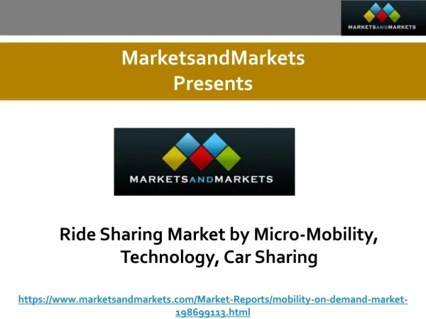 Ride Sharing Market by Micro-Mobility, Technology, Car Sharing
