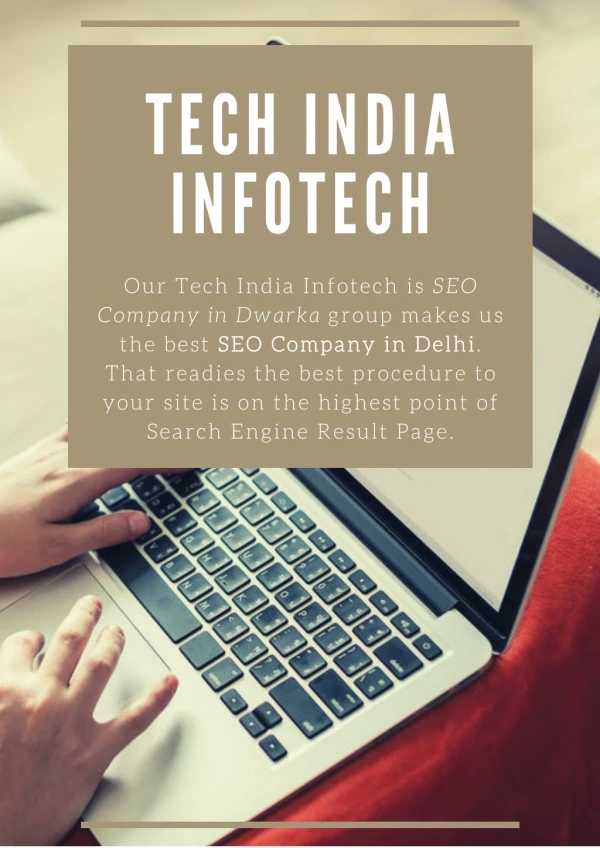 Tech India Infotech - SEO Company in Delhi, India
