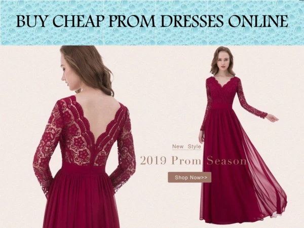 Buy Cheap prom dresses Online