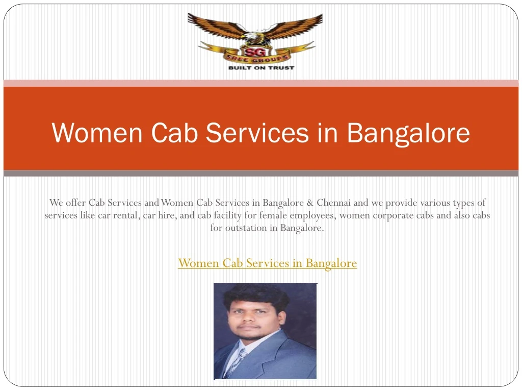 women cab services in bangalore