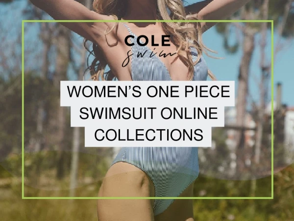 Designer One-Piece Swimsuit East Coast - Cole Australia