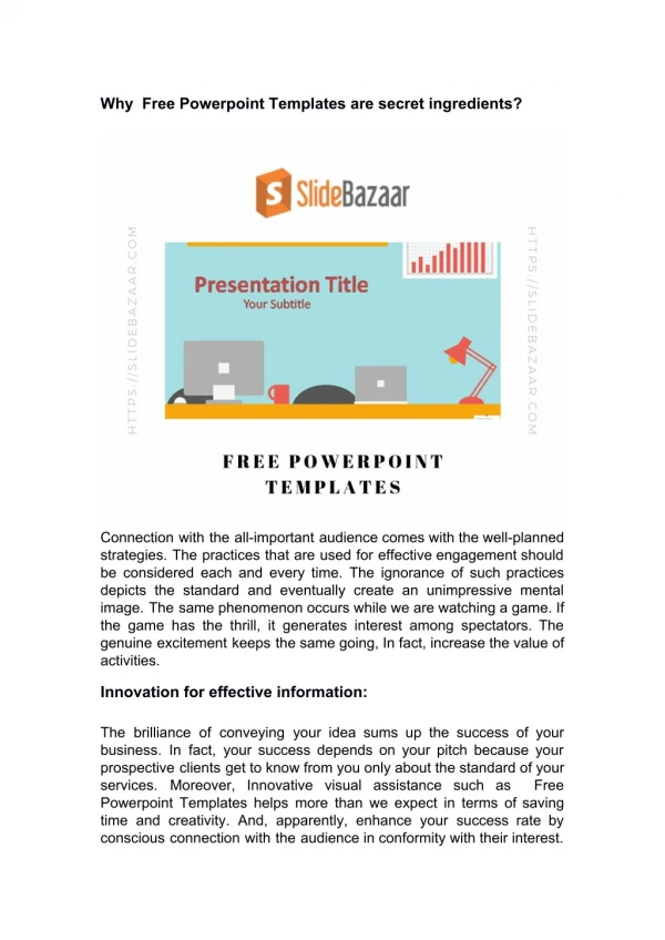 Powerpoint Presentation Templates