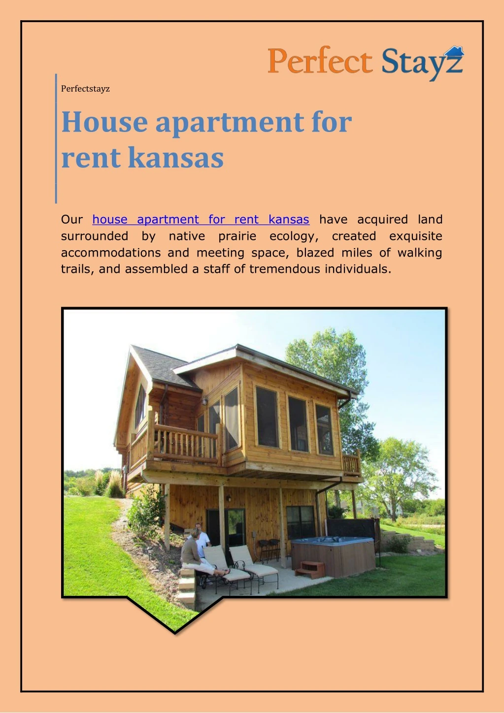 perfectstayz house apartment for rent kansas