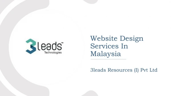 Website Design Services Malaysia