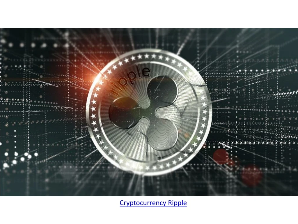 cryptocurrency ripple
