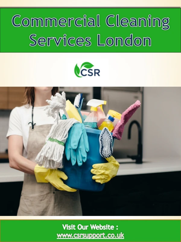 Commercial cleaning services london