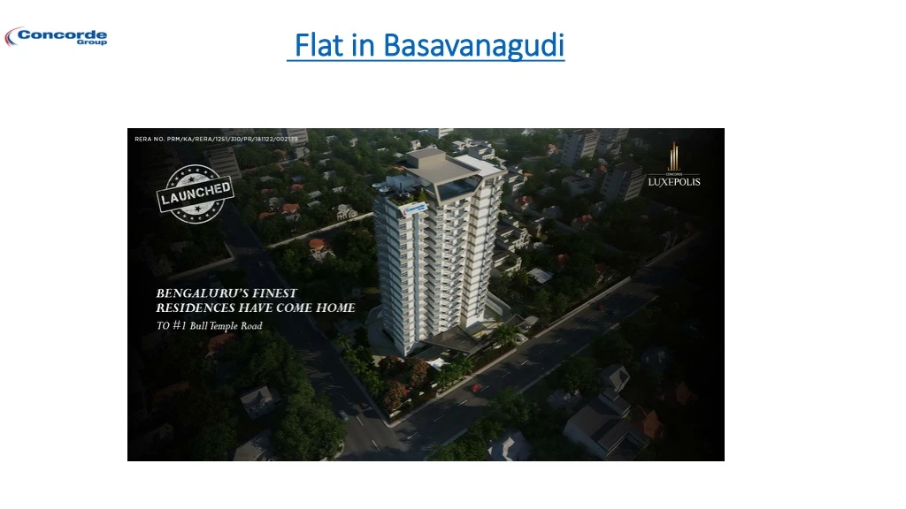 flat in basavanagudi