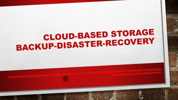 cloud-based storage backup-disaster-recovery