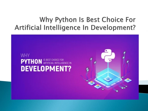 Why Python Is Best Choice For Artificial Intelligence In Development? | iWEBSERVICES