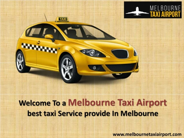 How To Book Taxi For Melbourne Airport