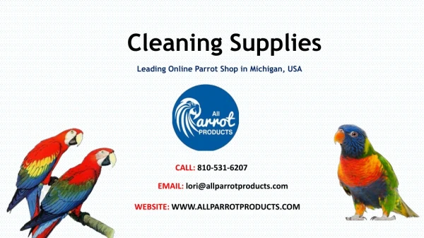 Buy Parrot Cleaning Supplies Online