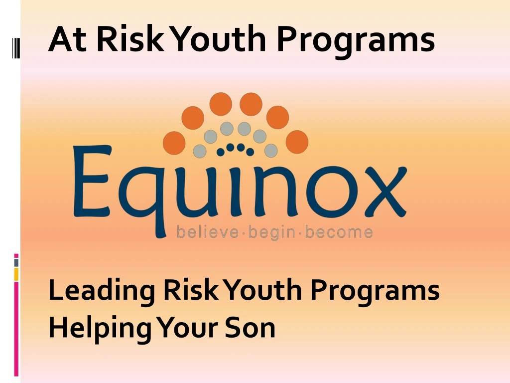 at risk youth programs