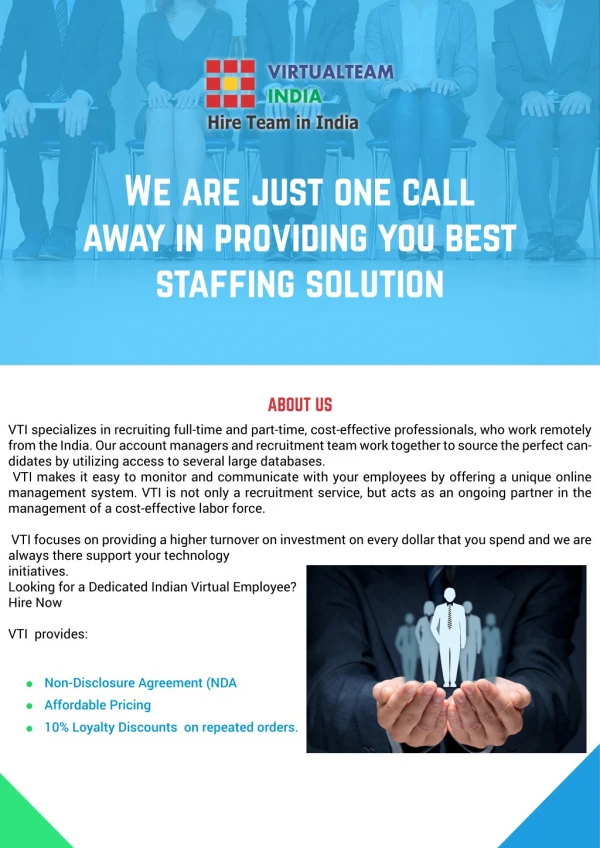 Virtual Team India :- Virtual Employee