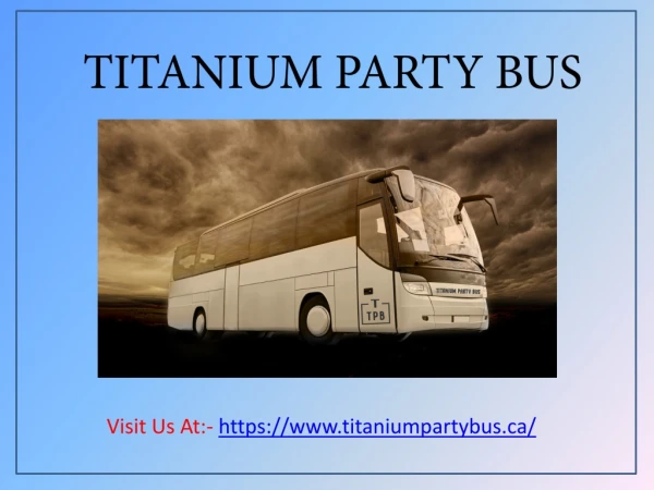 Toronto Party Bus