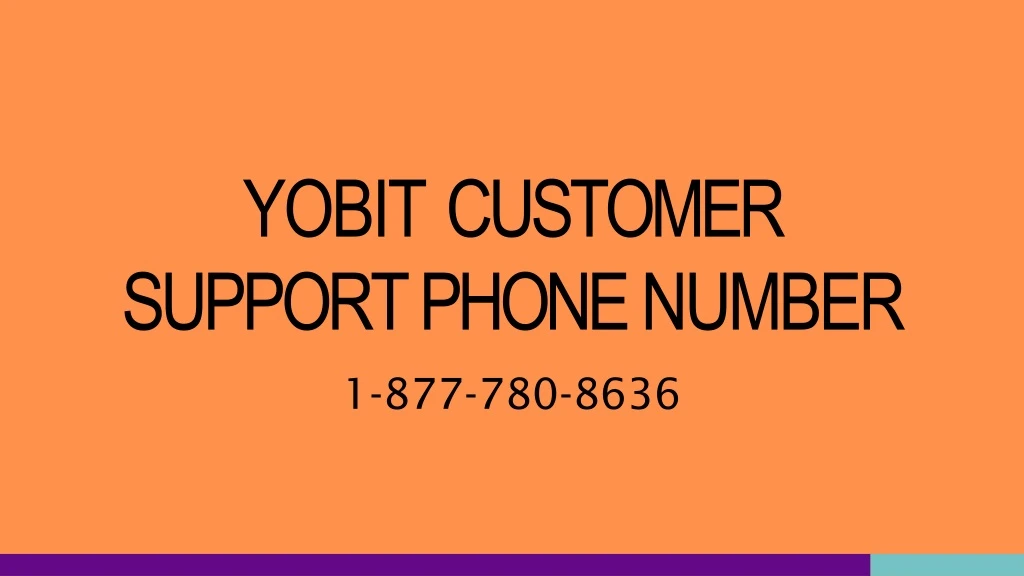 yobit customer support phone number