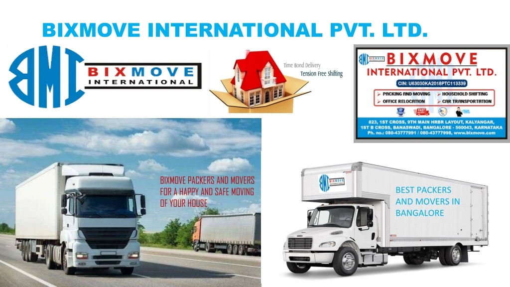 bixmove international pvt ltd