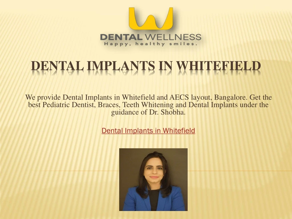 dental implants in whitefield
