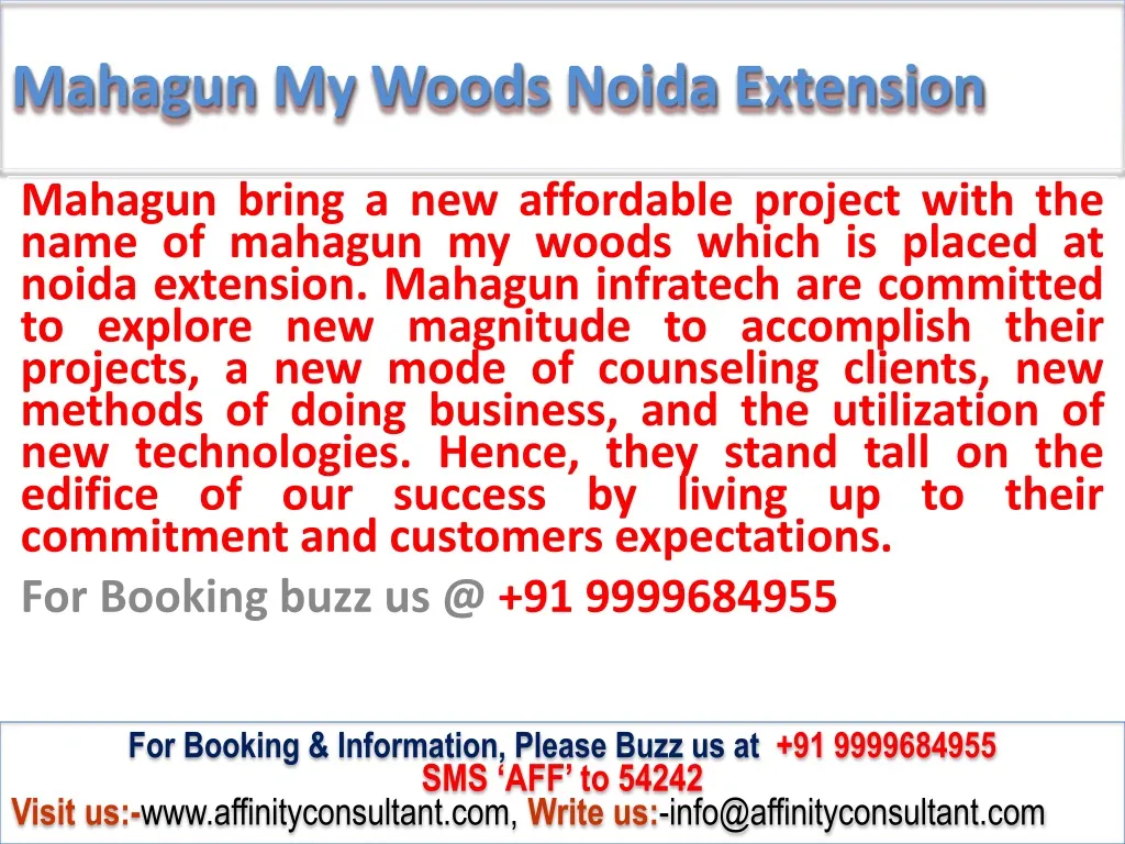 mahagun my woods noida extension
