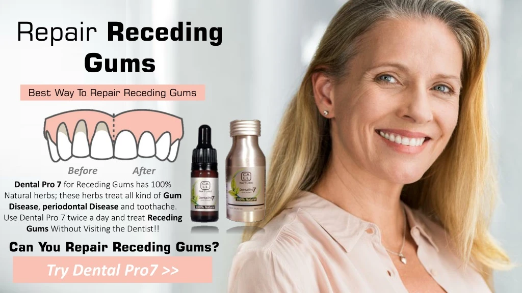 repair receding gums