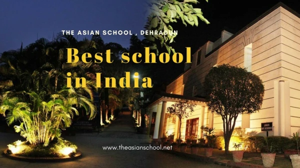 Best schools in india