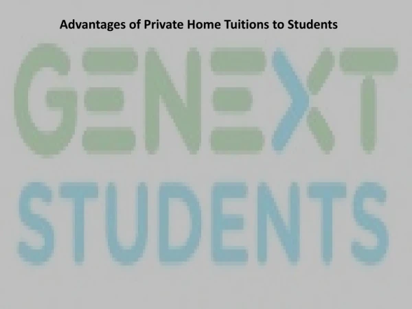 private home tuitions in Pune