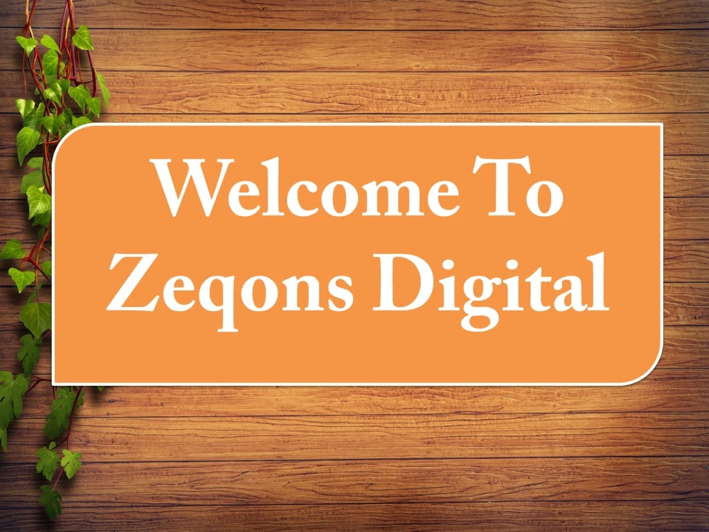 welcome to zeqons digital