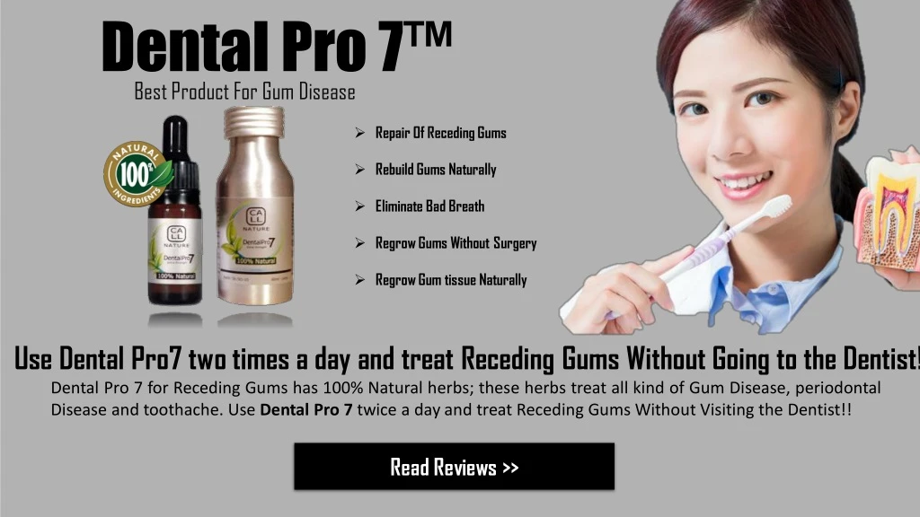 dental pro 7 best product for gum disease