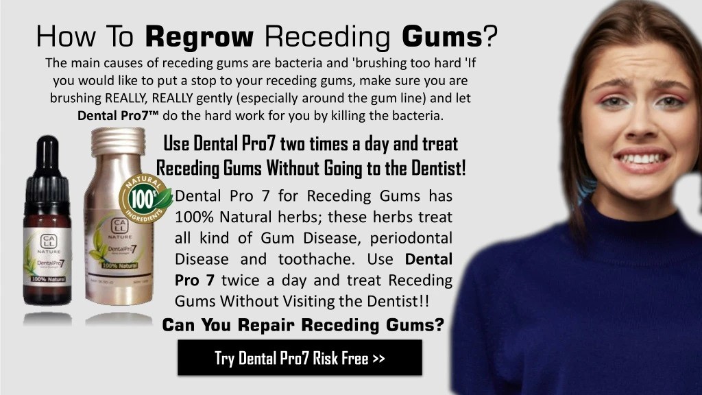 how to regrow receding gums the main causes