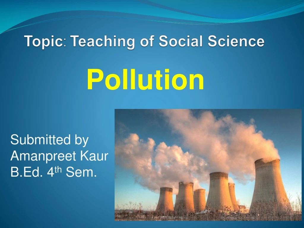 topic teaching of social science