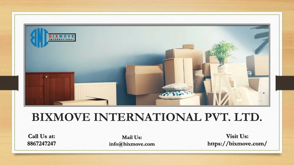 bixmove international pvt ltd