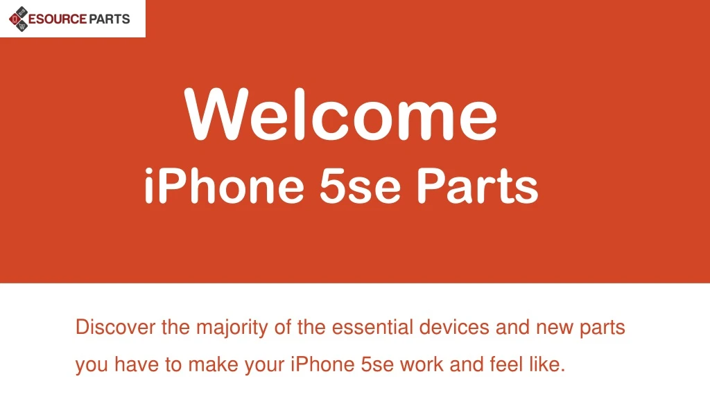 welcome iphone 5se parts