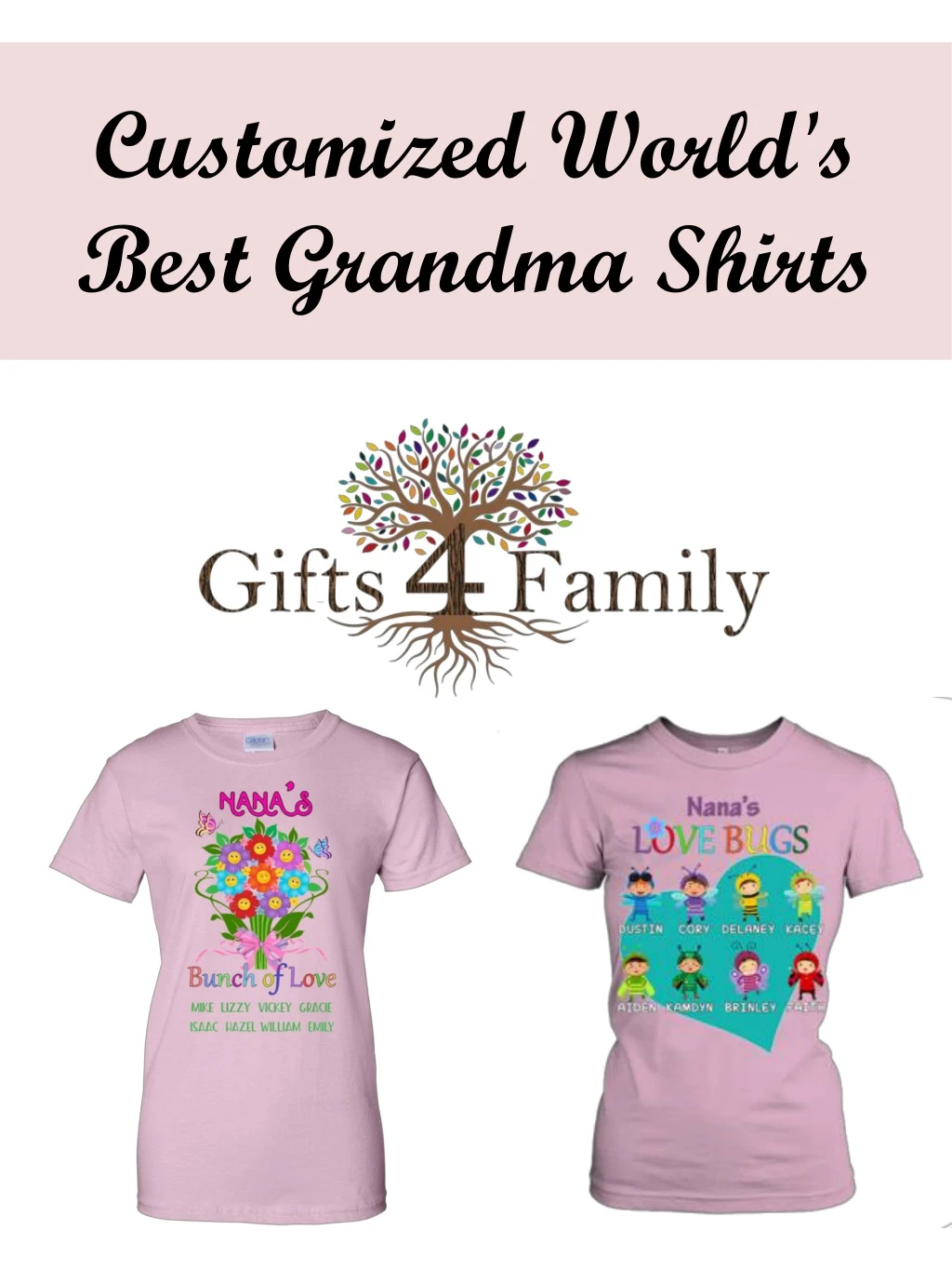 customized world s best grandma shirts