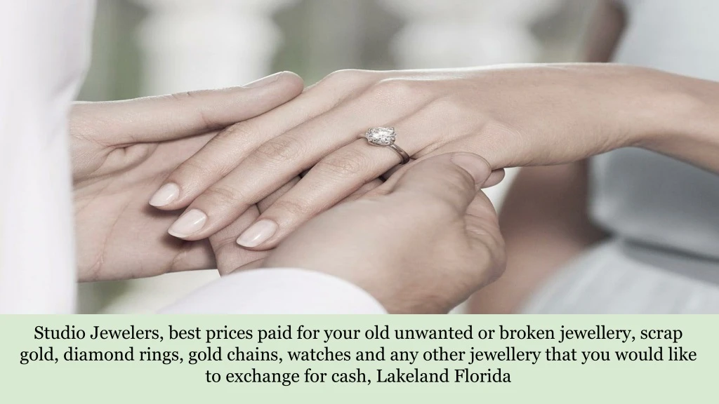 studio jewelers best prices paid for your